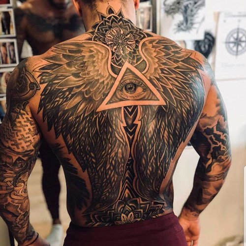 Back Tattoo Ideas For Men