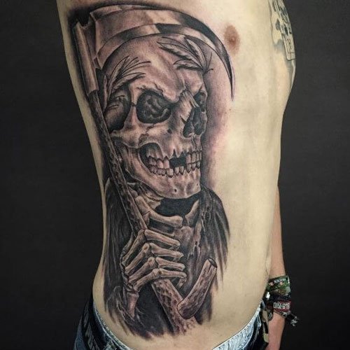 Grim Reaper Tattoo Ideas For Men