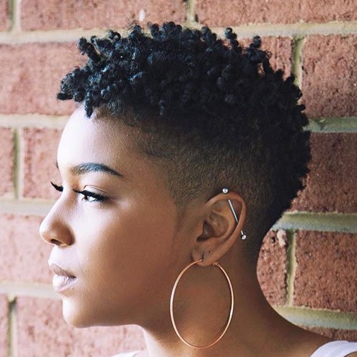Short Cropped Hairstyles For Black Women